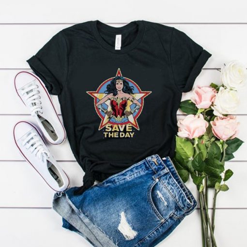 Wonder Woman 1984 Here To Save The Day Girls t shirt FR05