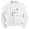 game heart sweatshirt FR05