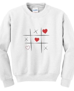 game heart sweatshirt FR05