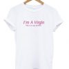 i’m a virgin t shirt FR05