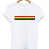 rainbow line t shirt FR05