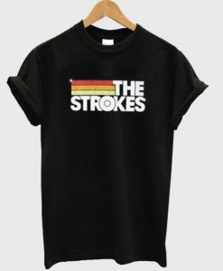 the strokes logo t shirt FR05