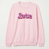 Barbie Pink Font sweatshirt FR05