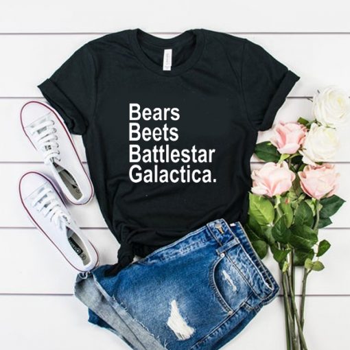 Bears Beets Battlestar Galactica t shirt FR05