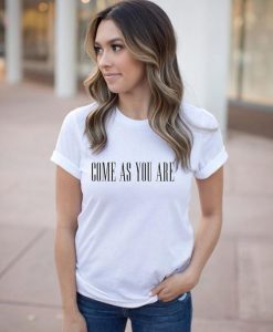 Come As You Are Graphic t shirt FR05