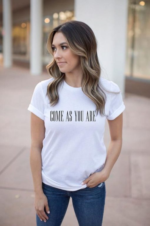 Come As You Are Graphic t shirt FR05