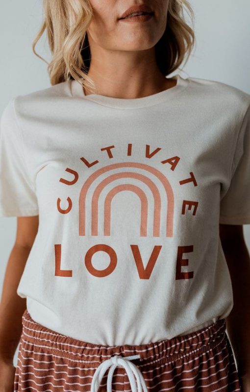 Cultivate Love Graphic t shirt FR05