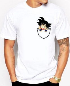 Goku pocket t shirt FR05