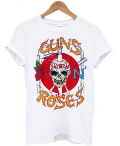Guns N' Roses Vinyl Bootlegs Samurai t shirt FR05