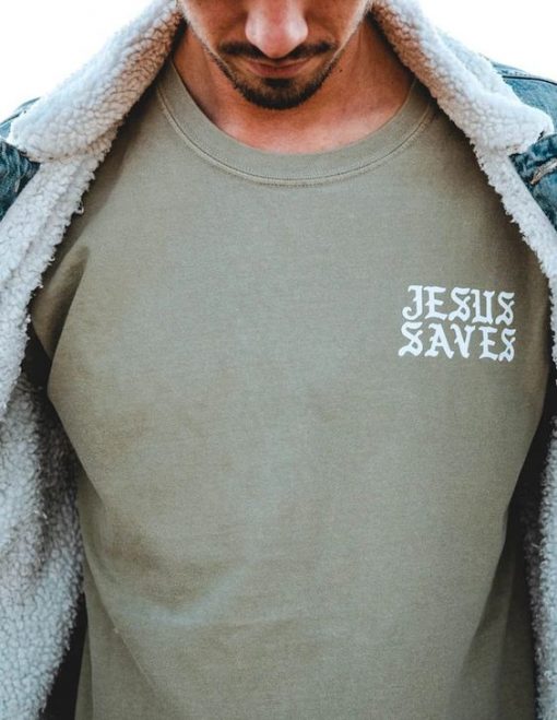 Jesus Saves t shirt FR05