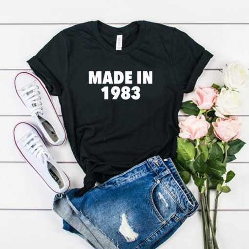 Made In 1983 tshirt FR05