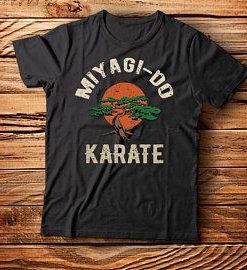 Miyagi Do Karate Kid t shirt FR05