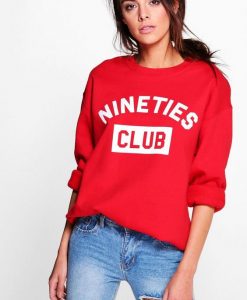 Nineties Club sweatshirt FR05