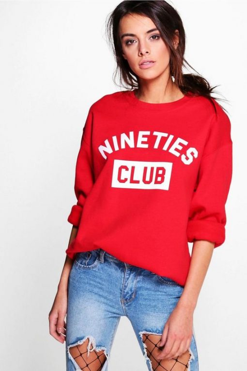 Nineties Club sweatshirt FR05