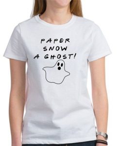 Paper Snow a Ghost t shirt FR05