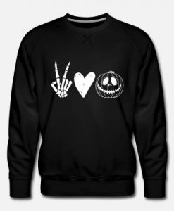 Peace Love Pumpkin sweatshirt FR05