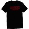 Stranger Things Logo t shirt FR05