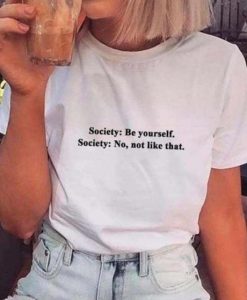 society t shirt FR05