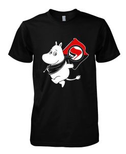 Antifa Moomin Anti-Fascist t shirt FR05
