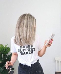 Babes Support Babes t shirt FR05