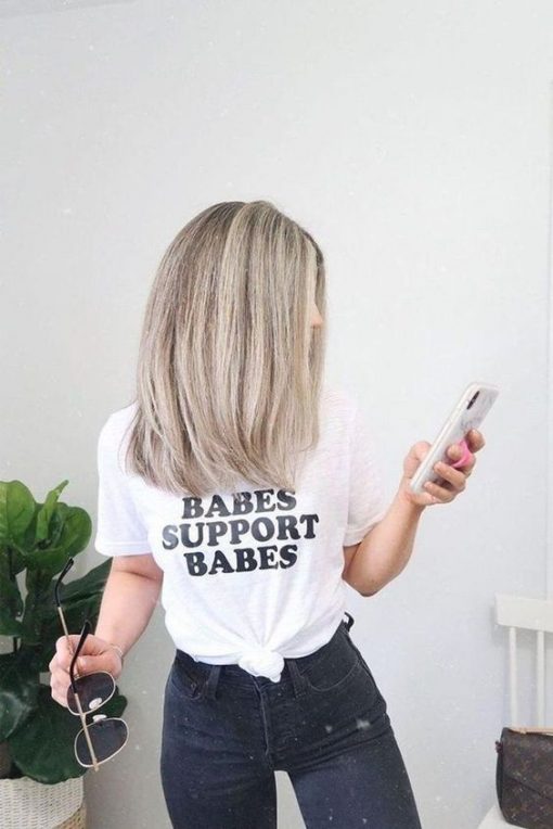 Babes Support Babes t shirt FR05