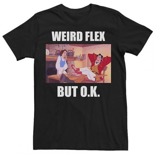 Beauty And The Beast Gaston Weird Flex Meme t shirt FR05