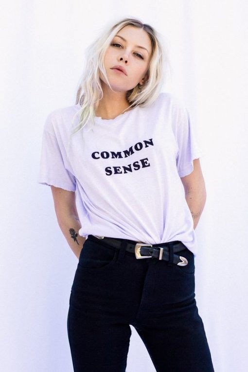 Common Sense t shirt FR05