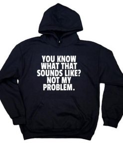 Do You Know What That Sounds Like Not My Problem hoodie FR05