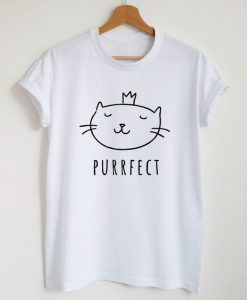 Funny cat shirt, purrfect t shirt FR05