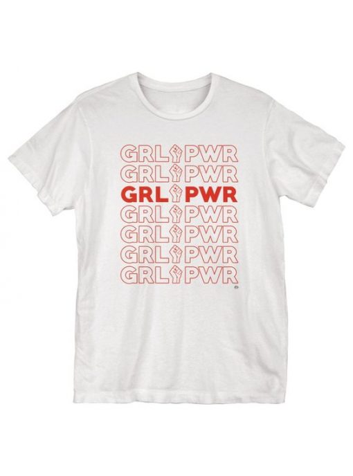 GRLPWR Fist t shirt FR05