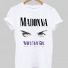 Madonna Who’s That Girl World Tour 1987 t shirt FR05
