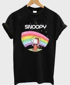 Snoopy Peanuts Rainbow t-shirt FR05