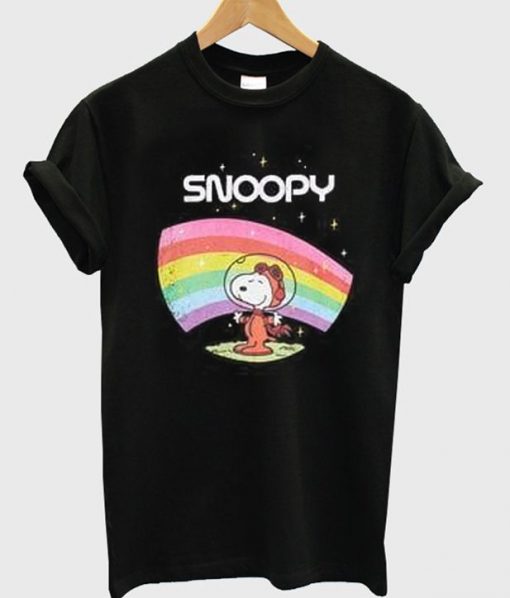 Snoopy Peanuts Rainbow t-shirt FR05