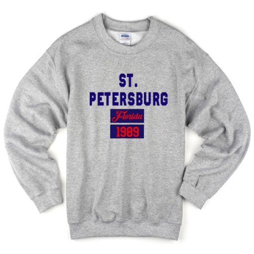 St Petersburg Florida 1989 sweatshirt FR05