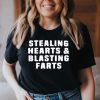 Stealing Hearts & Blasting Farts t shirt FR05