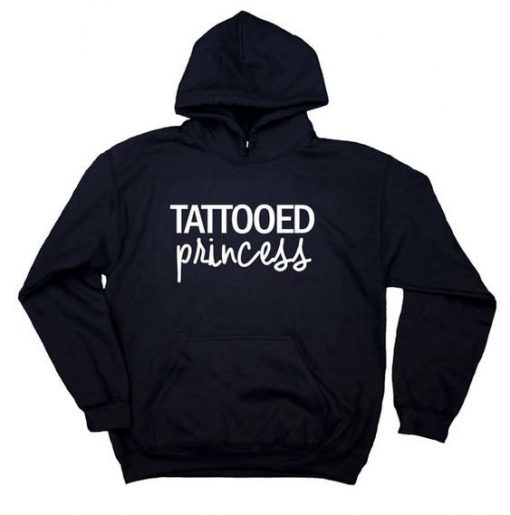 Tattooed Princess hoodie FR05