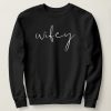 Wifey sweatshirt FR05