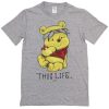 Winnie The Pooh Thug Life T-shirt FR05
