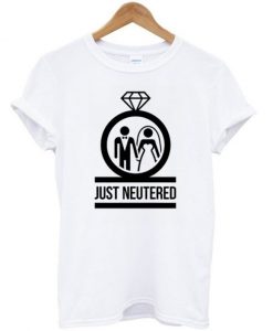 just neutered t shirt FR05