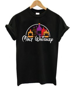 Malt Whiskey Not Walt Disney t shirt FR05