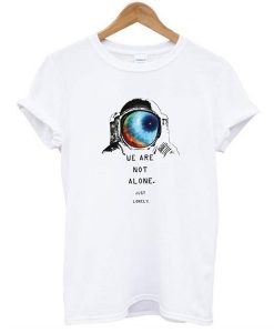 NASA We Are Not Alone t shirt FR05