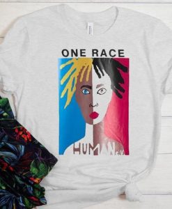 One Race Human t shirt FR05