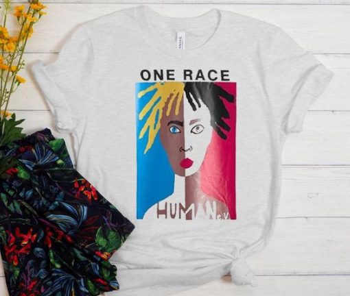 One Race Human t shirt FR05
