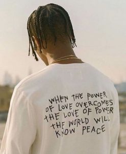Power Of Love sweatshirt back FR05