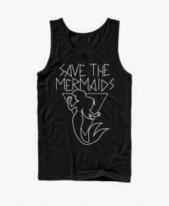 Save The Mermaids tank top FR05