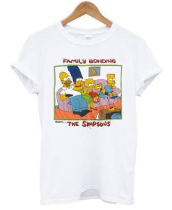 Vintage 1989 The Simpsons Family Bonding t shirt FR05