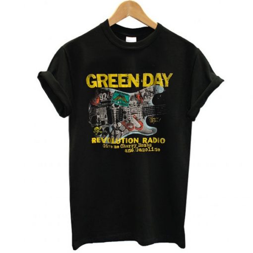 green day revolution radio band t shirt FR05