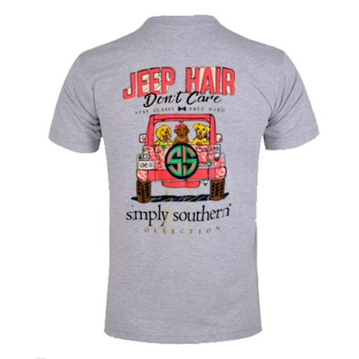 jeep hair don't care simply southern t shirt back FR05