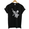 Skeleton Trumpet t shirt FR05