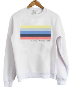 biarritz france 1990 sweatshirt FR05
